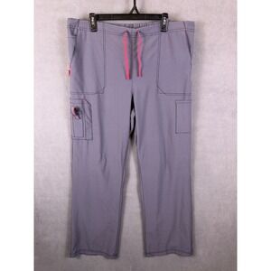 Carhartt Force Crossflex Scrub Pants Women XL Gray Uniform straight Leg C52110